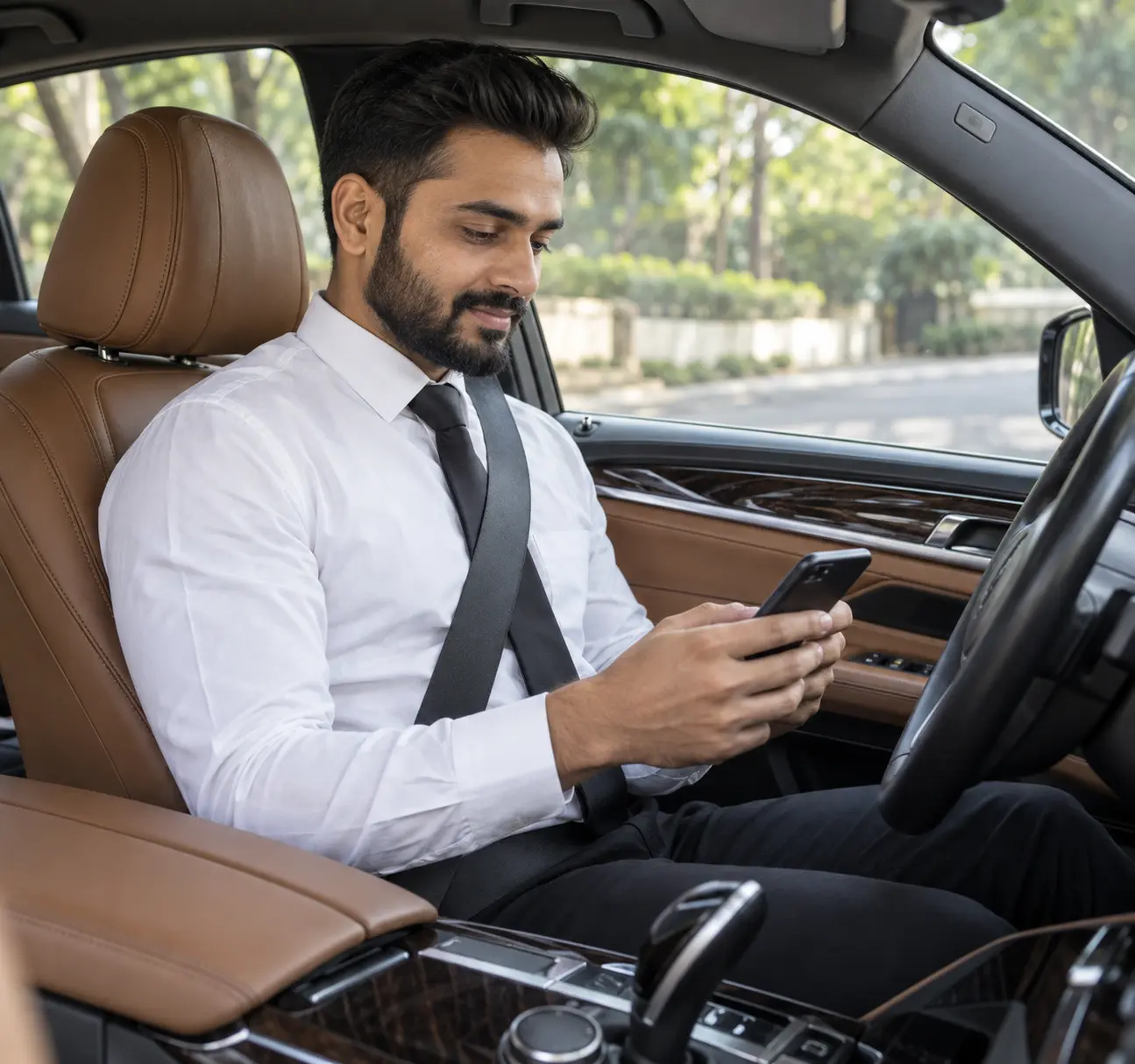 HurryUp chauffeur ready for your ride