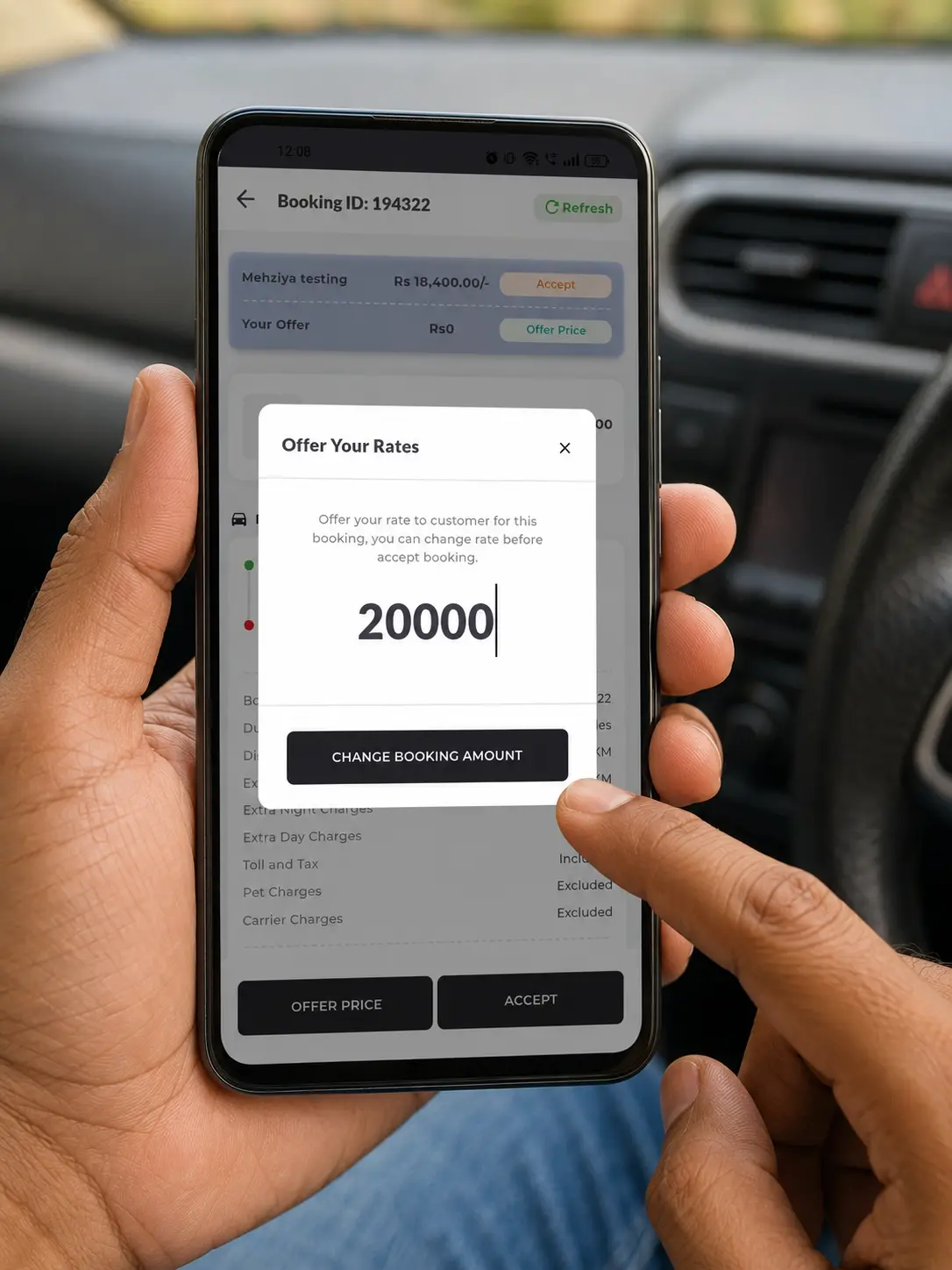 Offer Your Fare
