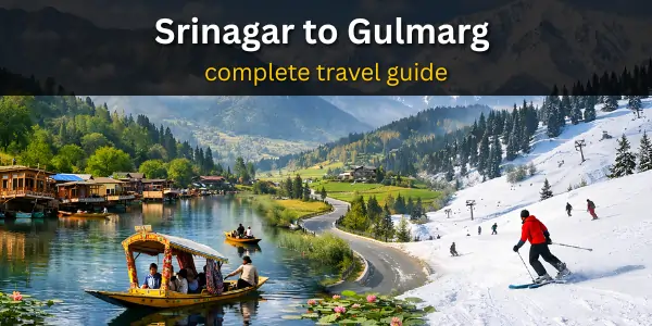 srinagar to gulmarg by road