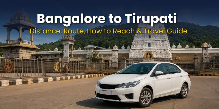 bangalore to tirupati distance