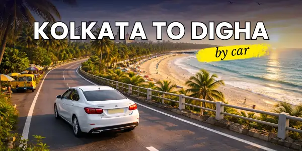 kolkata to digha beach distance