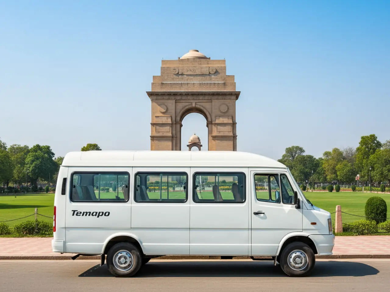 tempo traveller 18 seater rent image