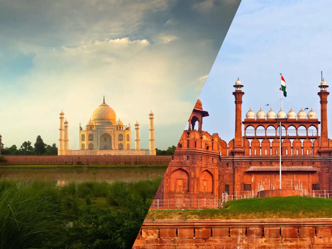 Agra to Delhi