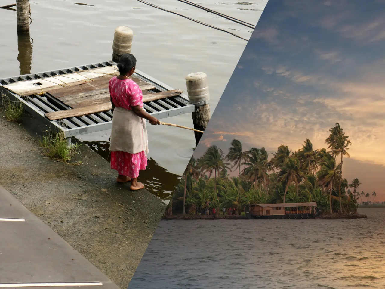 Alleppey to Kumarakom image