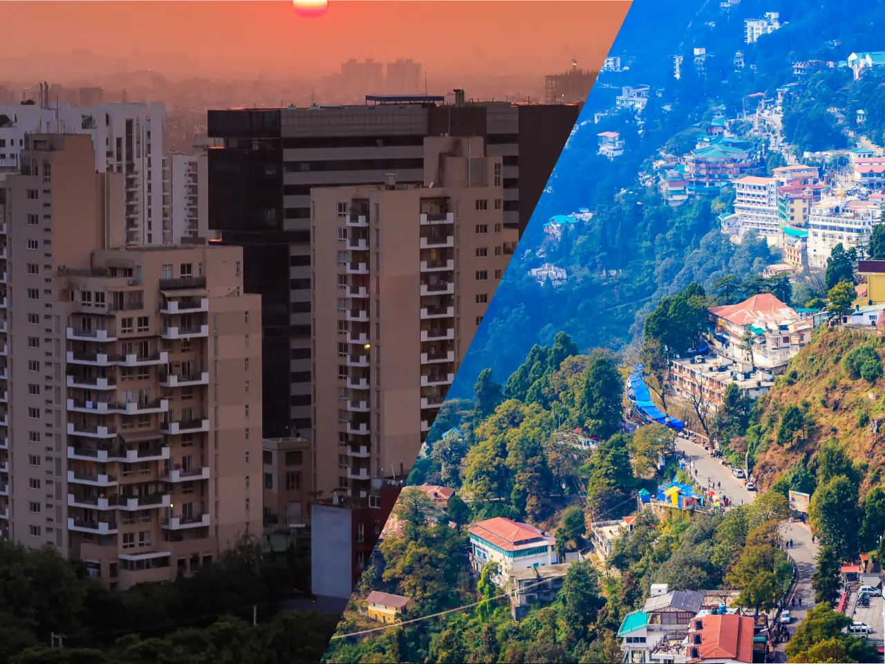 Ambala to Mussoorie image