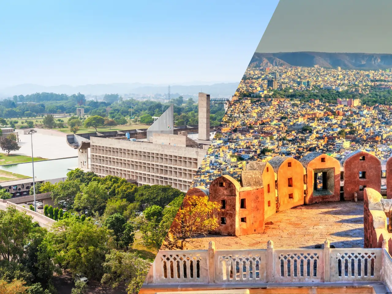 Chandigarh to Jaipur image