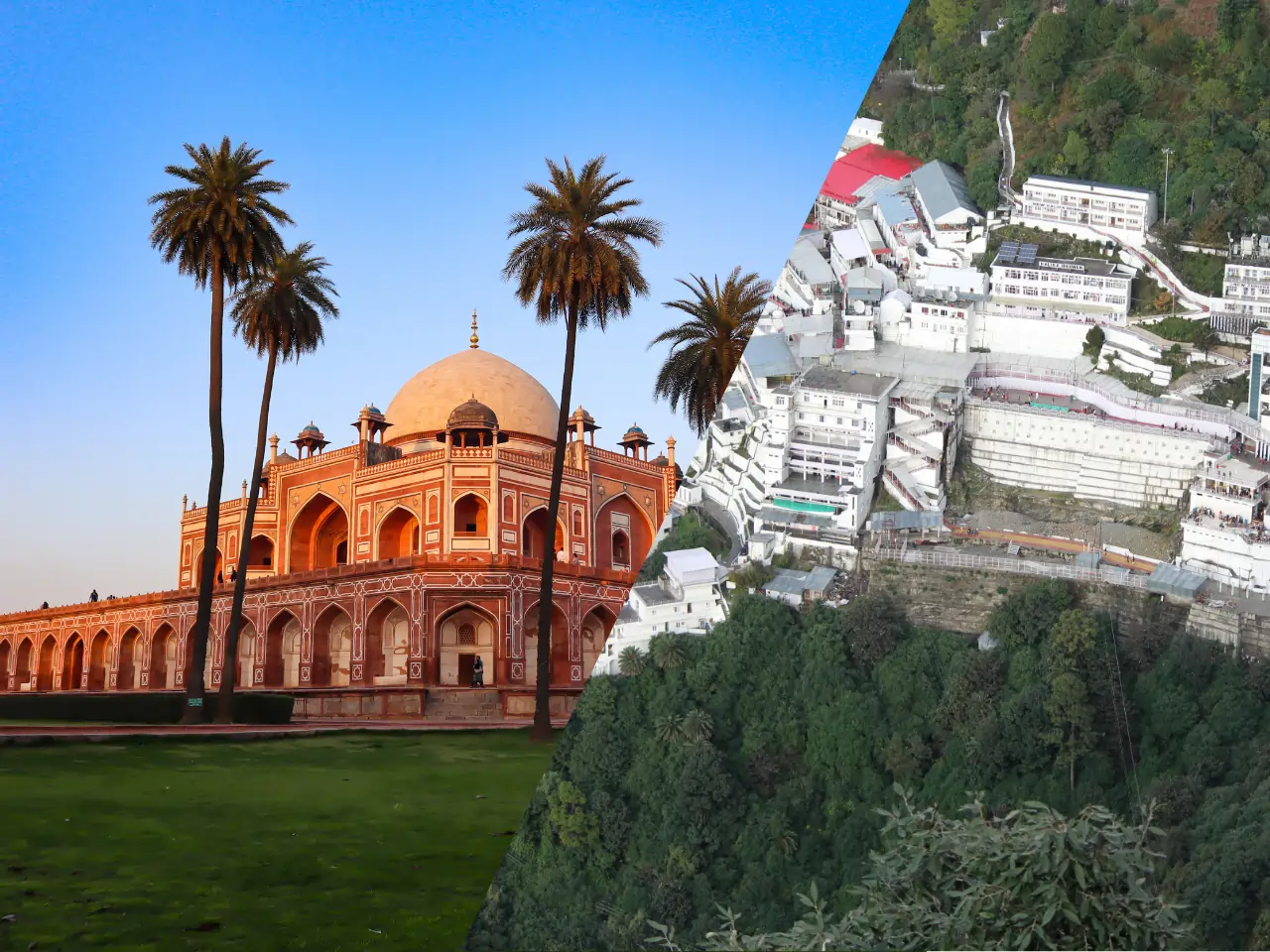 Delhi to Katra image