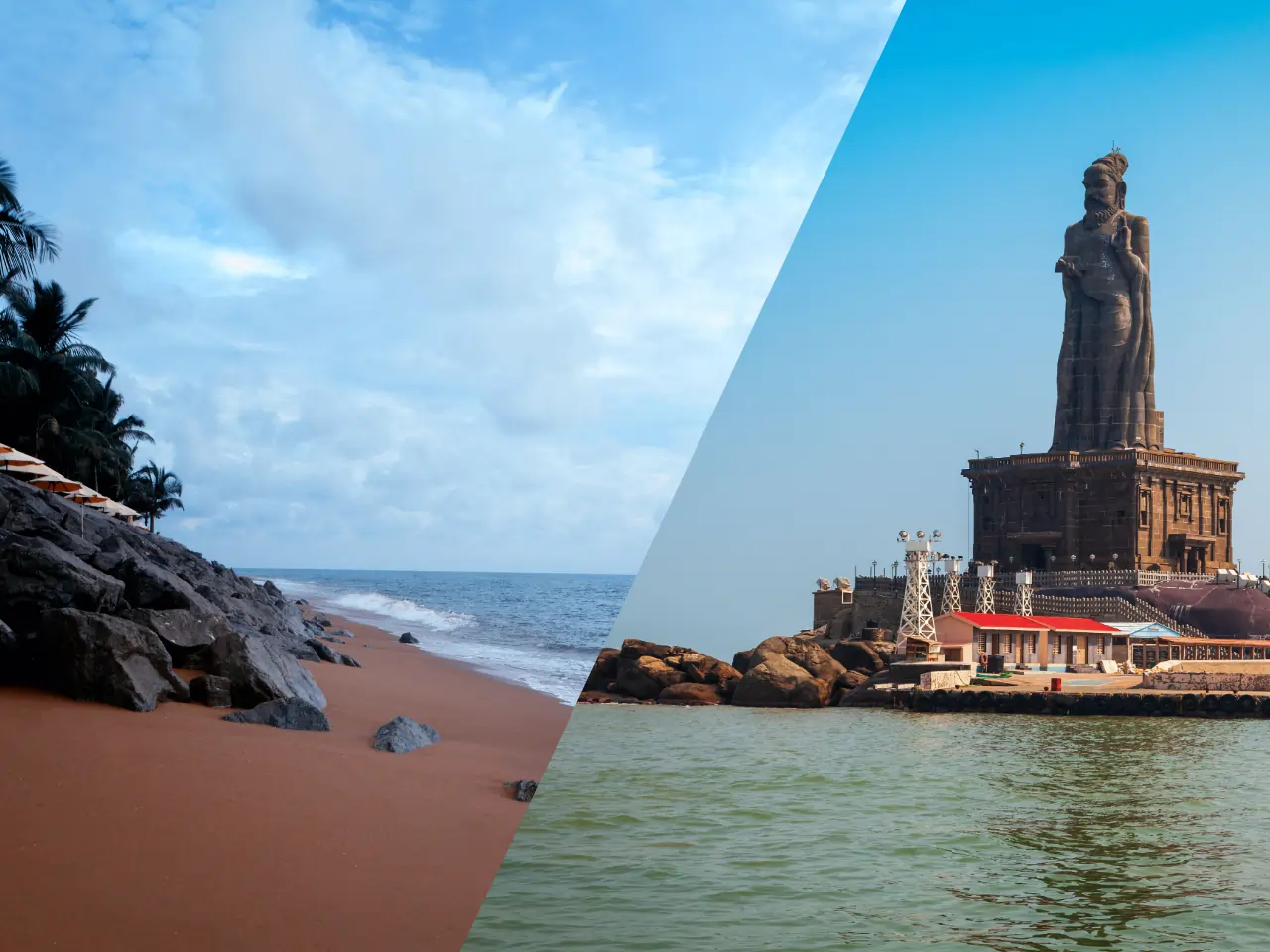 Kovalam to Kanyakumari image