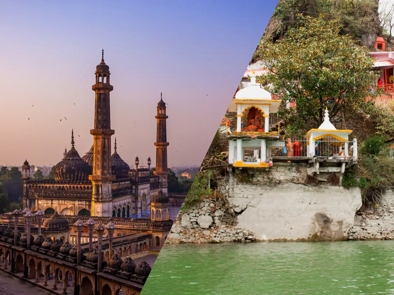 Lucknow to Kainchi Dham image
