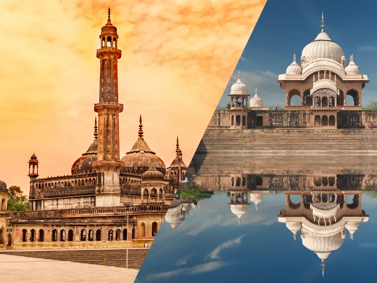 Lucknow to Mathura image