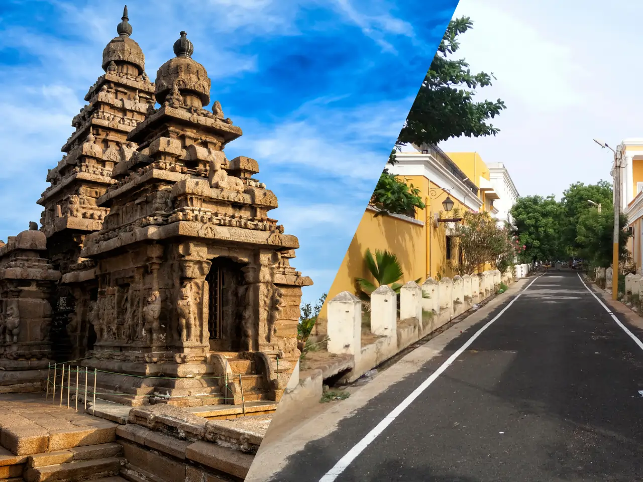 Mahabalipuram to Pondicherry image
