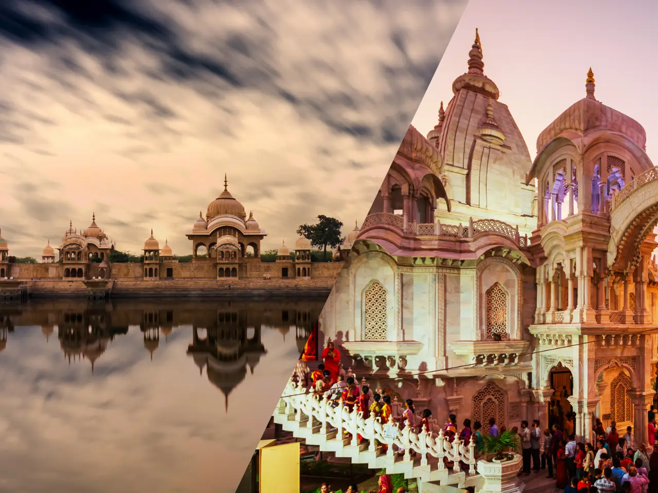 Mathura to Vrindavan image