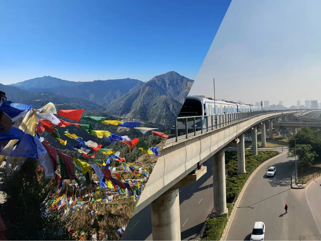 Mussoorie to Ambala image