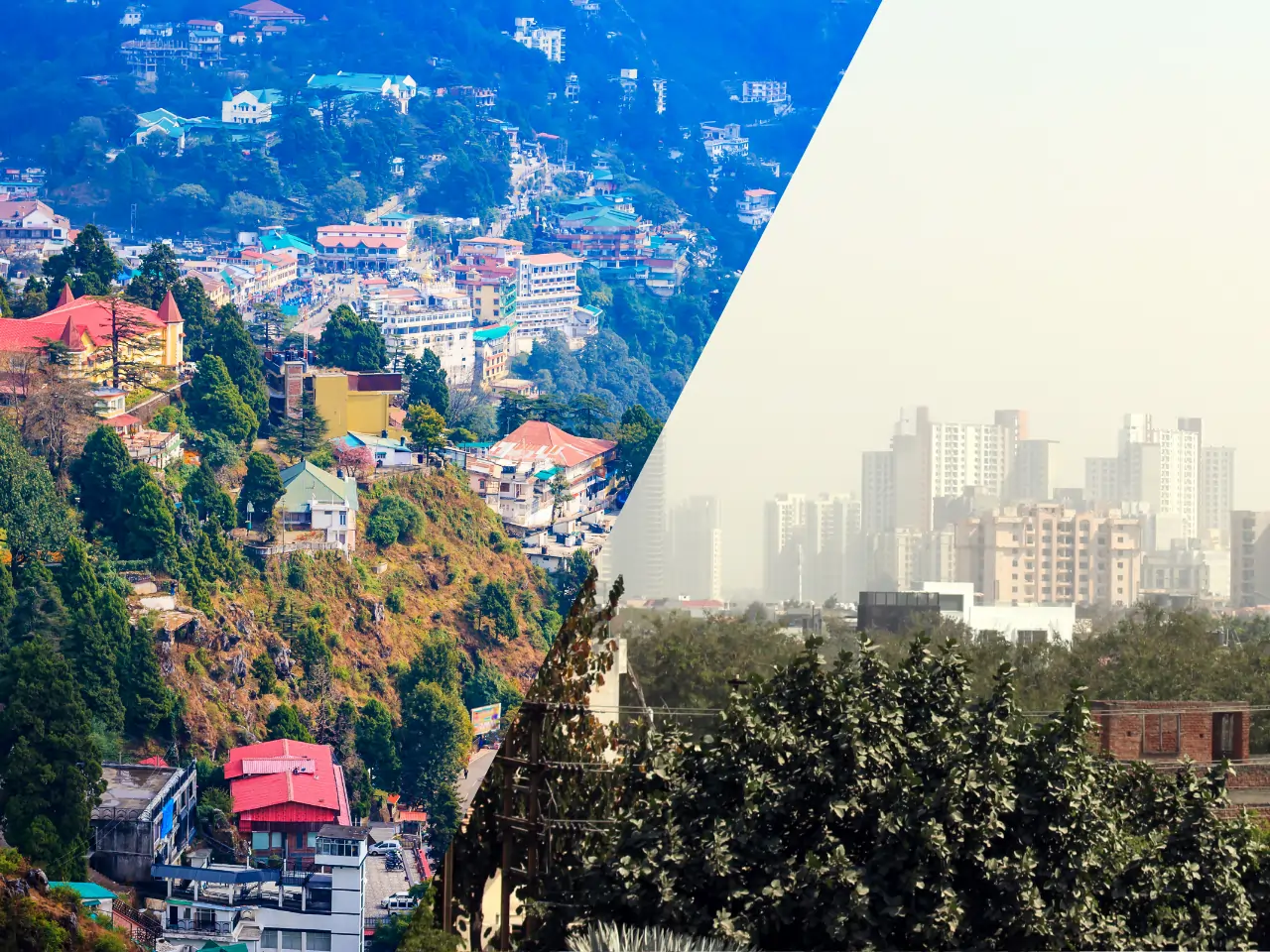 Mussoorie to Noida image