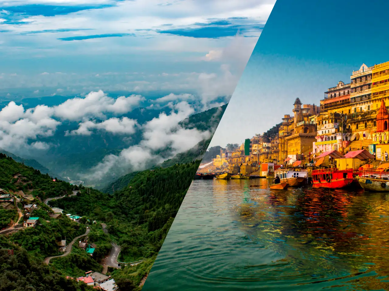 Mussoorie to Varanasi image