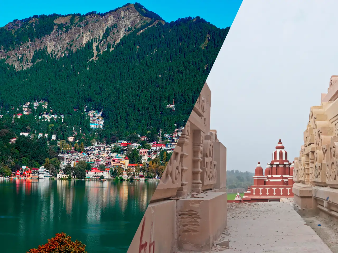 Nainital to Rohtak image