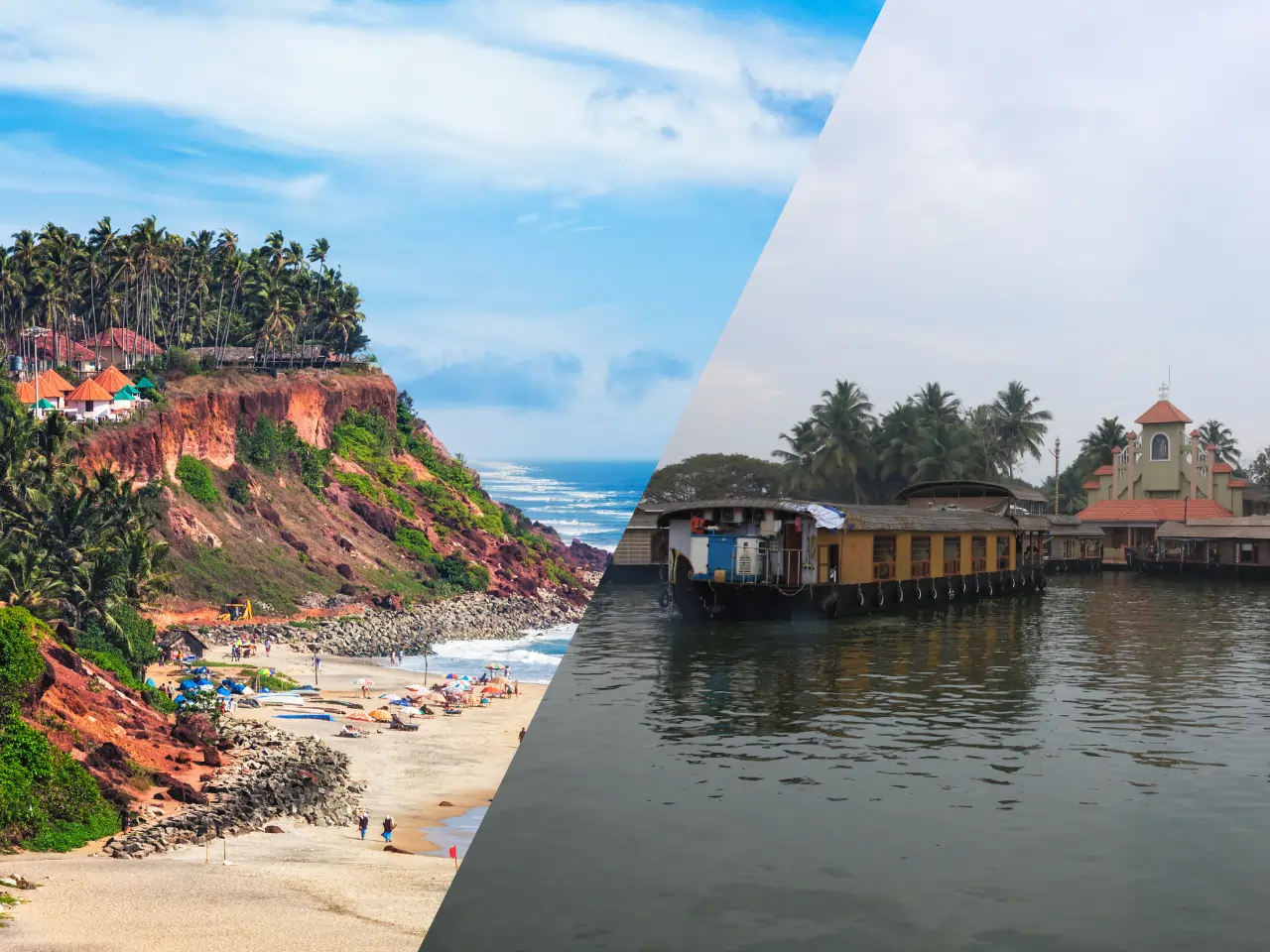 Varkala to Alleppey image