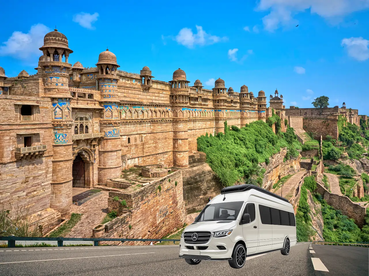 tempo traveller in gwalior