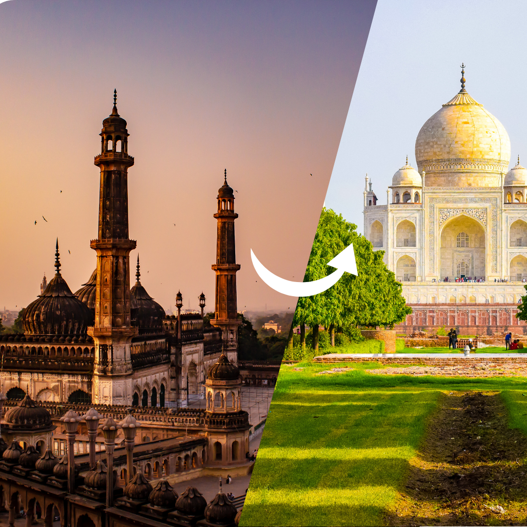 Lucknow to Agra Taxi Service