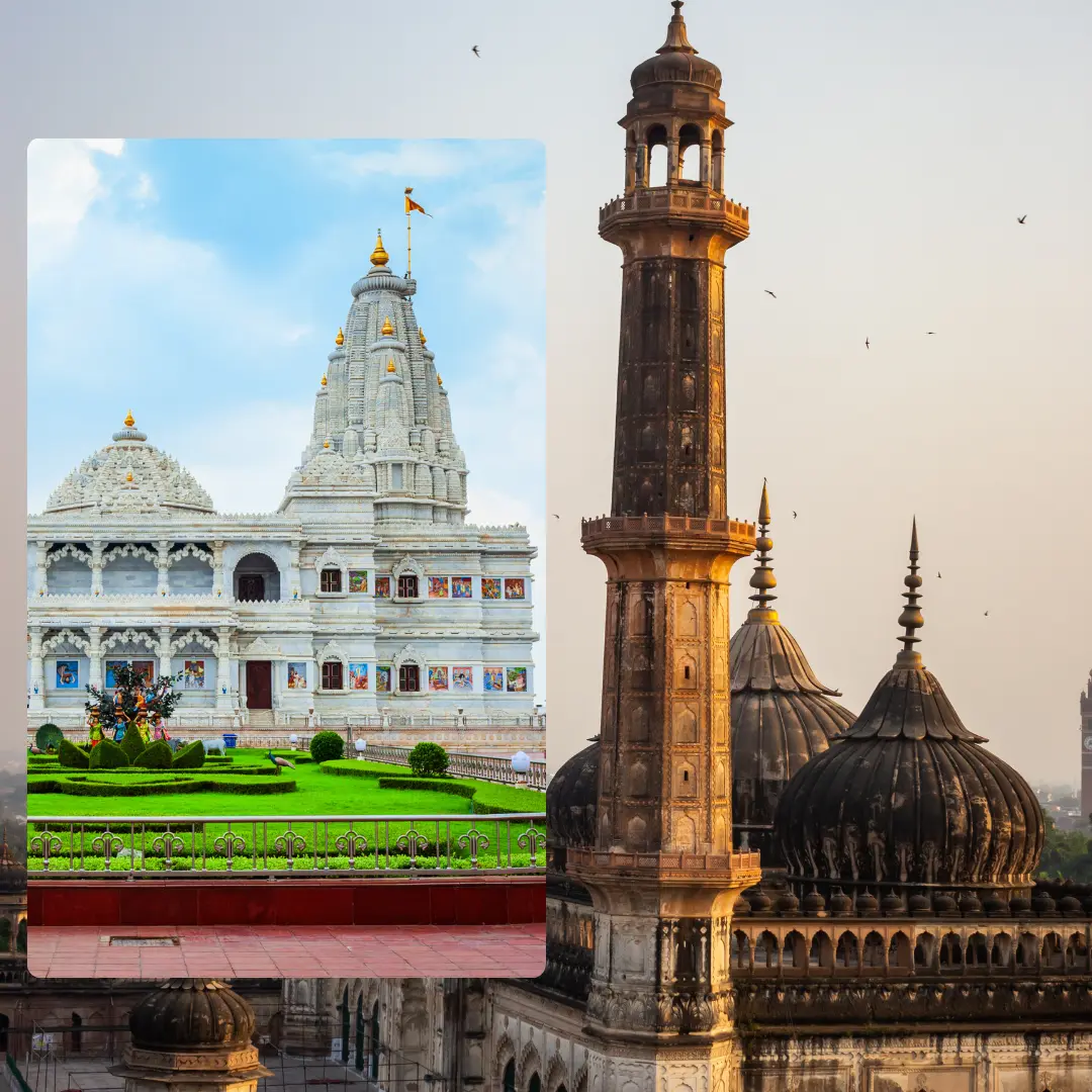 Lucknow to Vrindavan Taxi Service